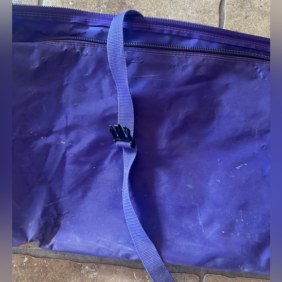 Vintage LL Bean Ski Bag Green Purple 213cm Long - Picture 5 of 13